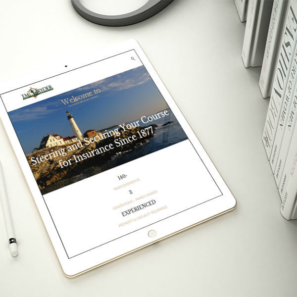 TMRyder Insurance Website Design